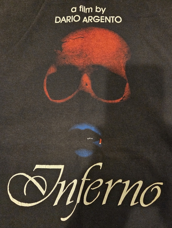 Dario Argento Other - ☠️INFERNO (ARGENTO FILM) - VINTAGE MOVIE SHIRT - HOMEMADE SLEEVELESS - MENS  L